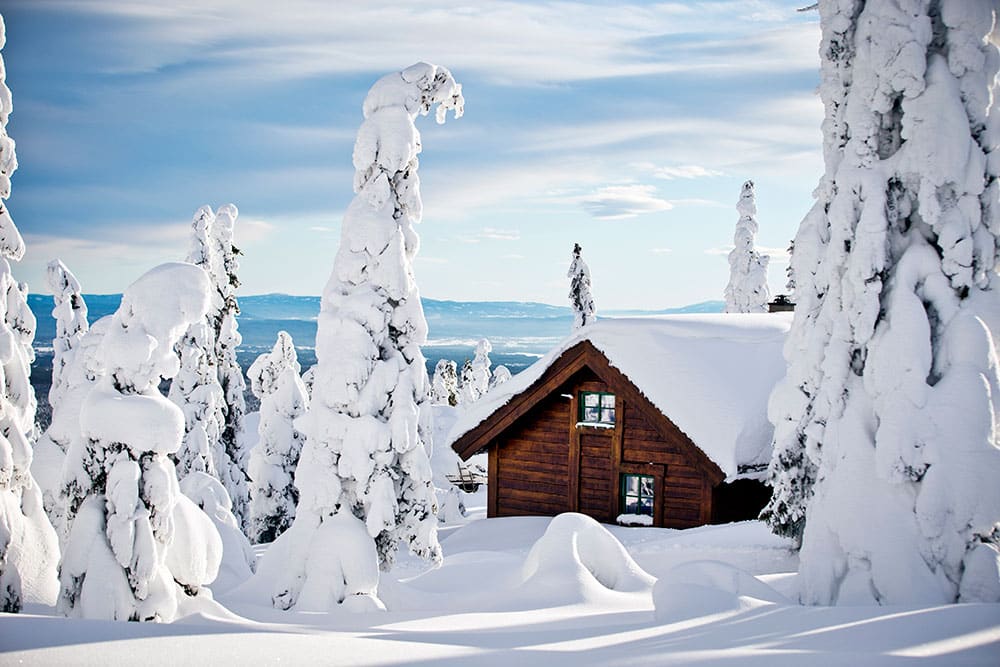 Serveringshytter på Budor, Hedmarksvidda