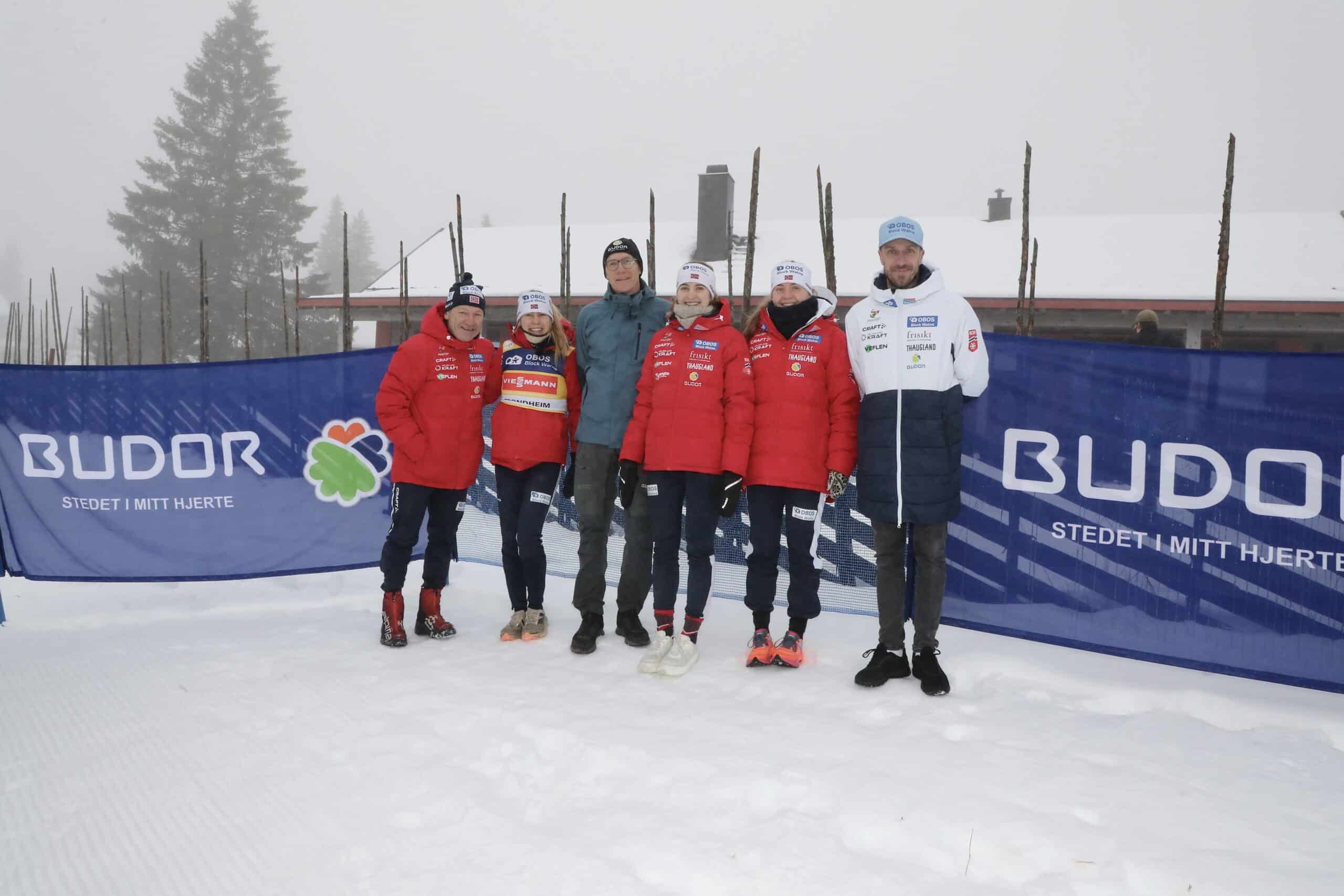 Kombinertlandslaget p&aring; Budor. Foto: Ferskvann