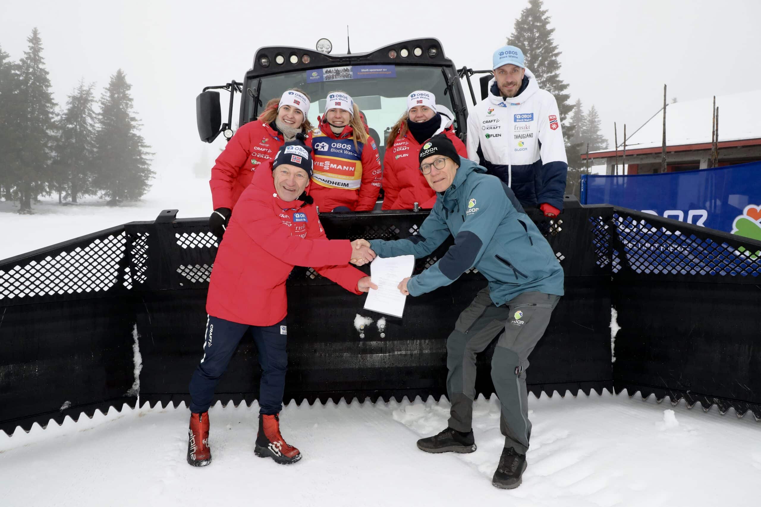 Samarbeidet mellom kombinertlandslaget og Budor har v&aelig;rt en viktig del av forberedelsene.